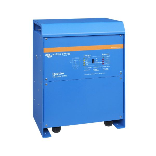 Victron Quattro 24/5000/120100/100 120V VE.Bus Smart Switch Solar